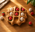 Strawberry & Cream Tic Tac Toe