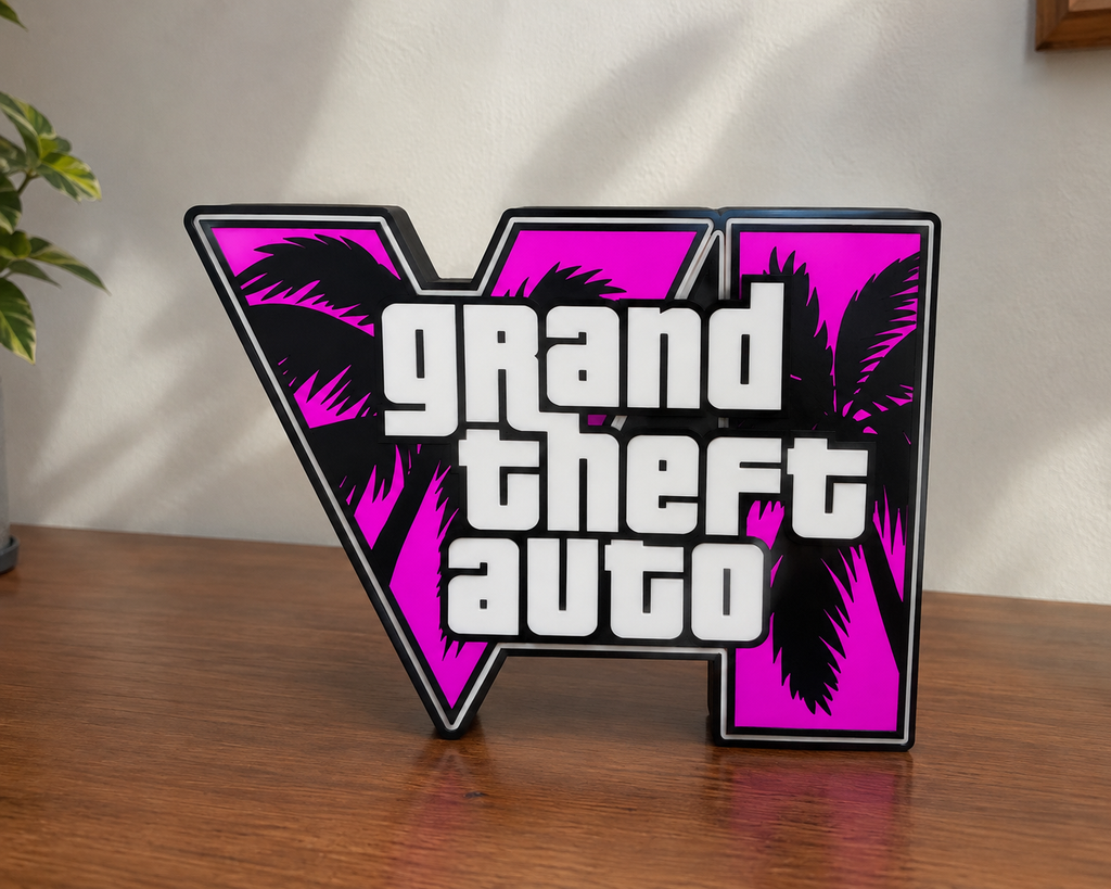 GTA 6 Inspired LED Lightbox