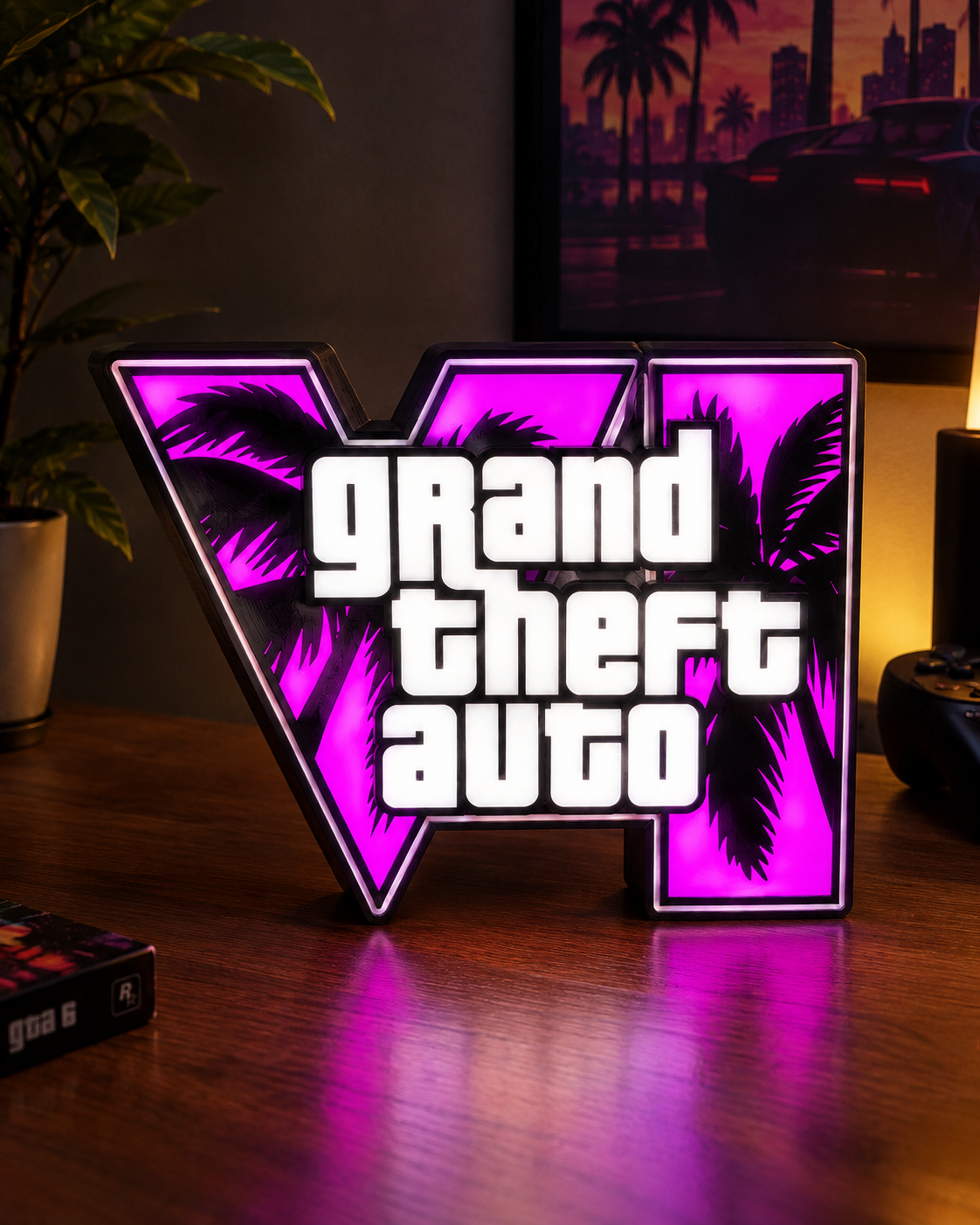 GTA 6 Inspired LED Lightbox