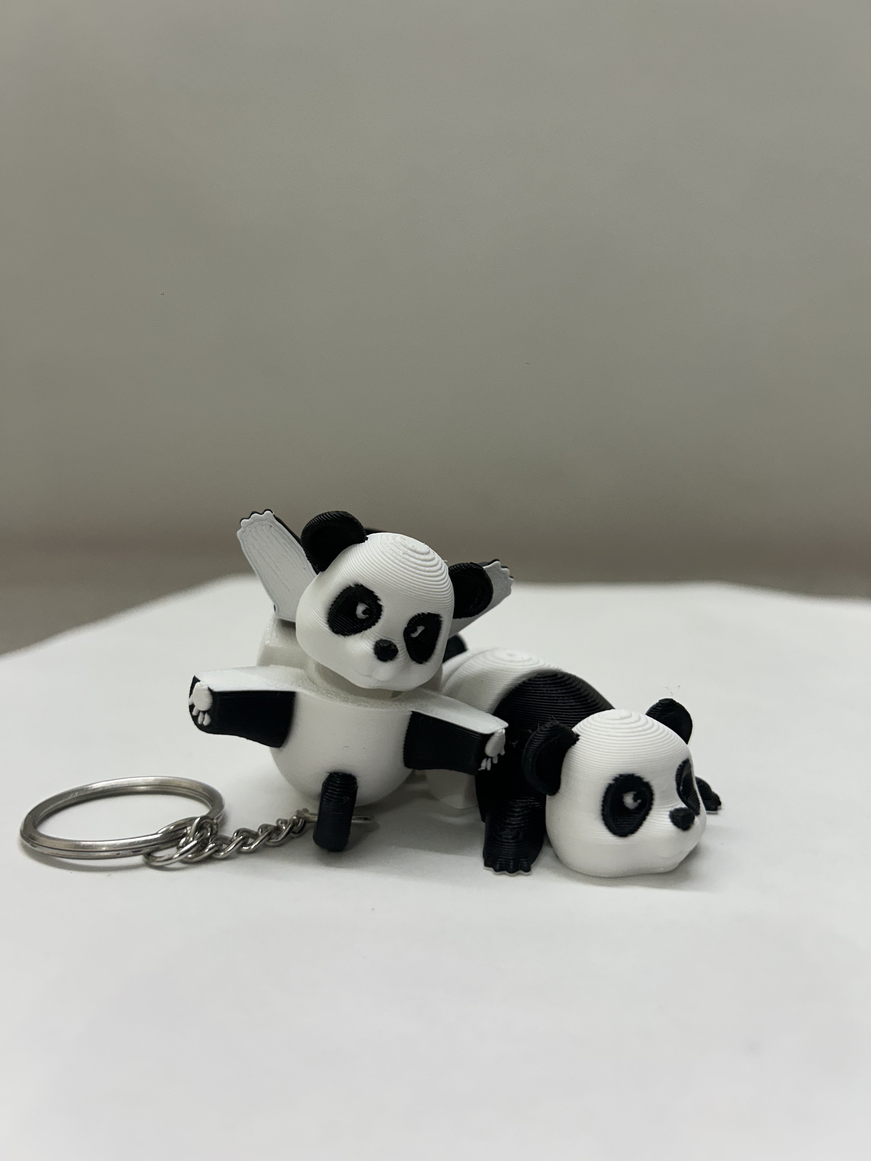 Flexi Panda Keychains