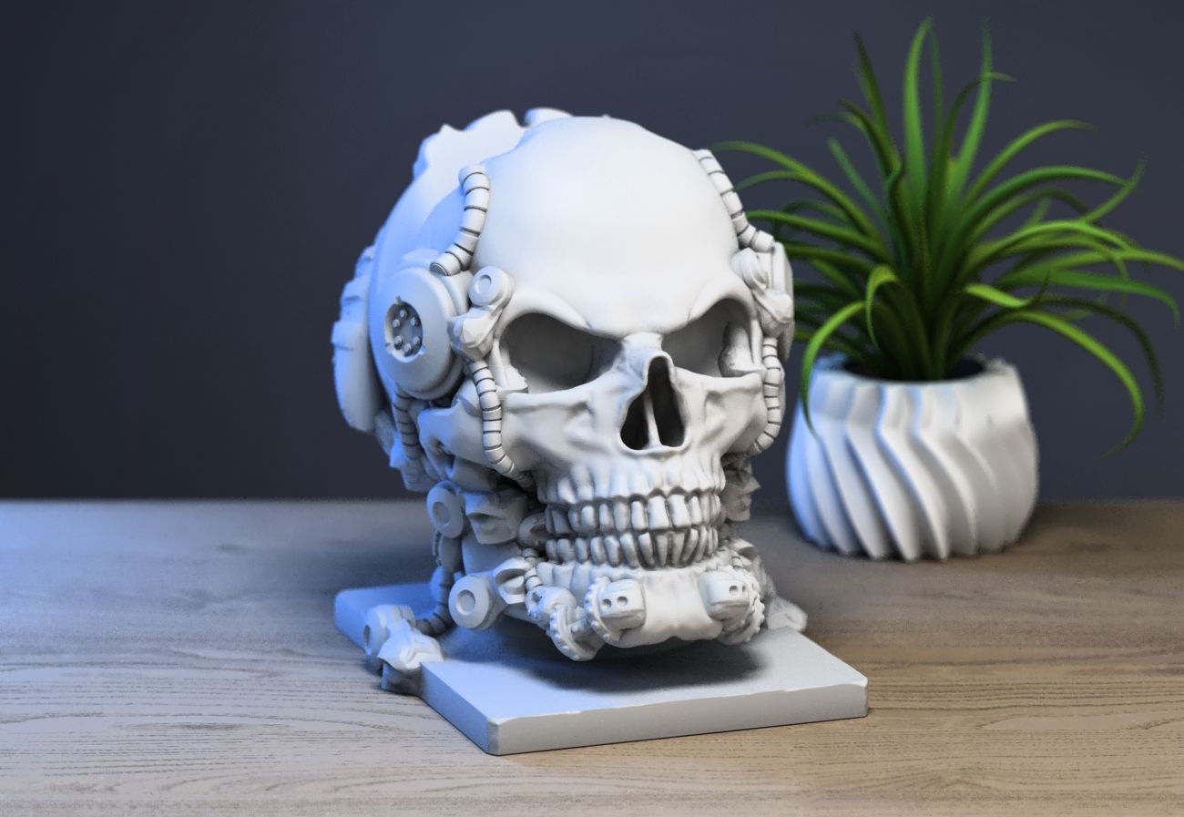 Robo Skull Controller Stand