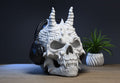 Skull Dragon Headphone Stand