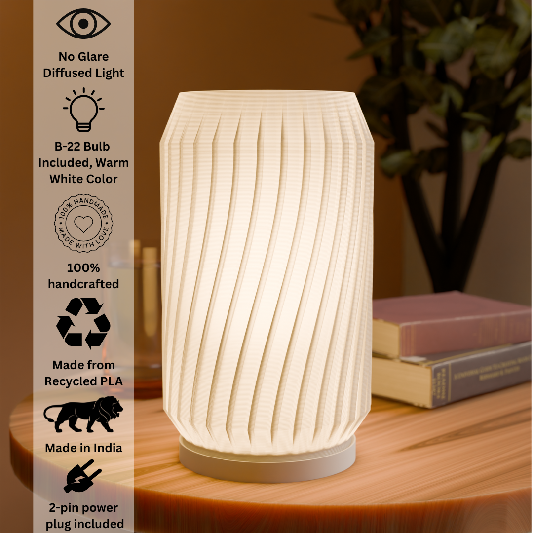 Modern Twist Lamp