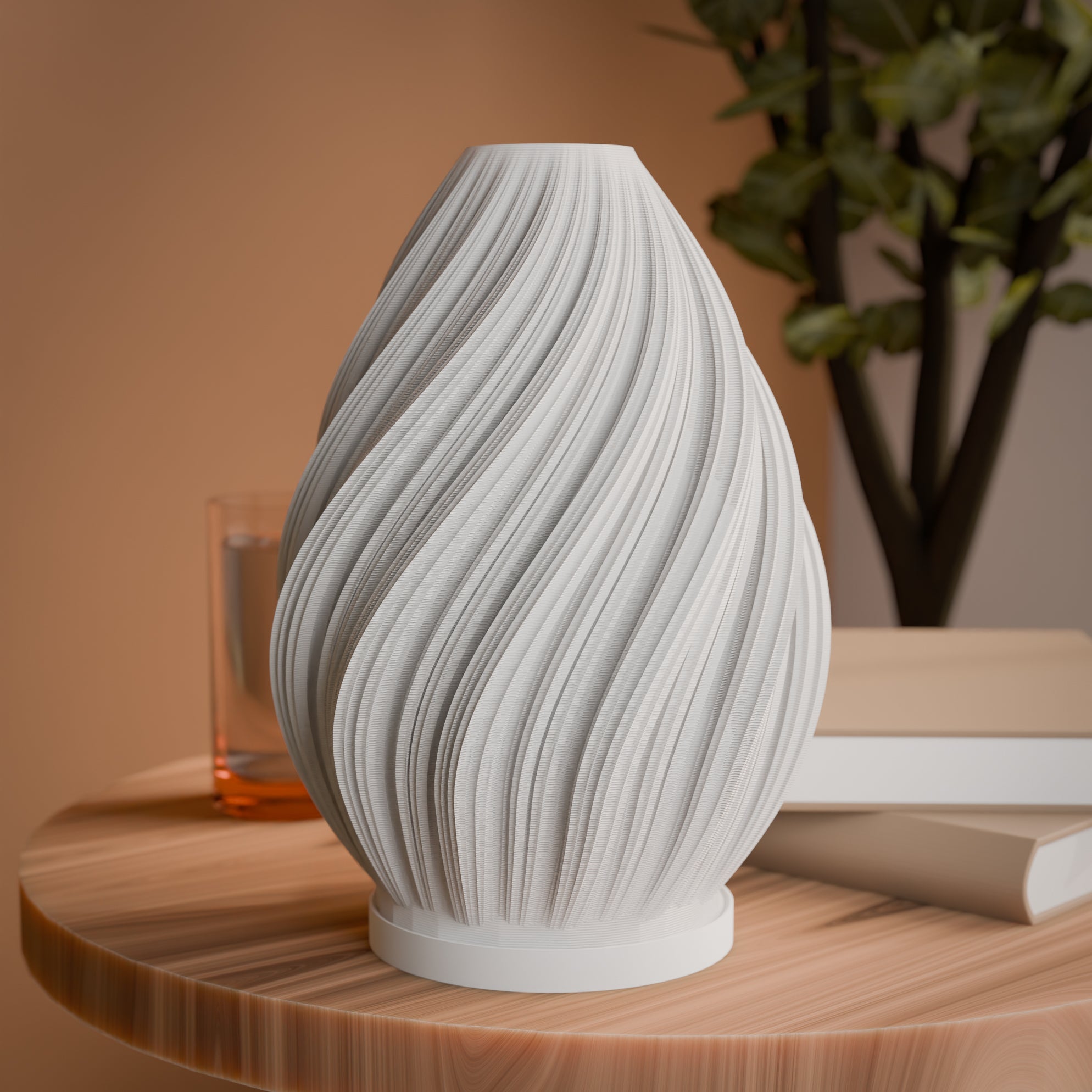 Spiral Flame Lampshade