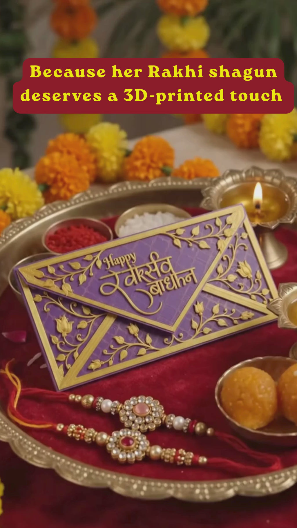 Royal Rakhi Envelope-Pack of 5